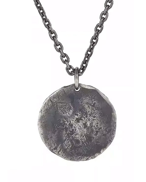 Tai Chi - Balance | 925 Sterling Silver Engraved Meditation Guardian Pendant