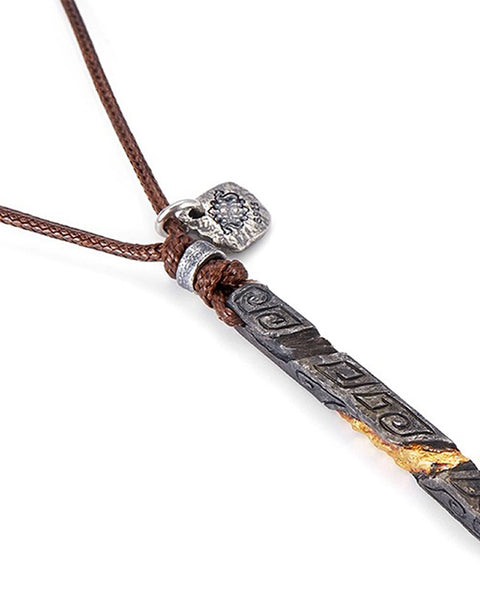 Eternal Fire: Eternal Fire Mark Jewelry - Timeborn Guardian Pendant