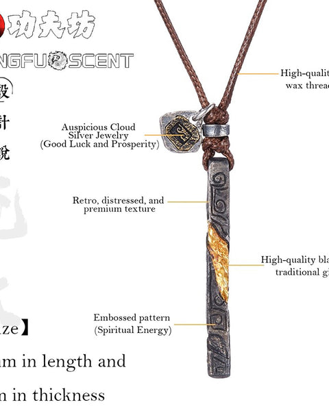 Eternal Fire: Eternal Fire Mark Jewelry - Timeborn Guardian Pendant