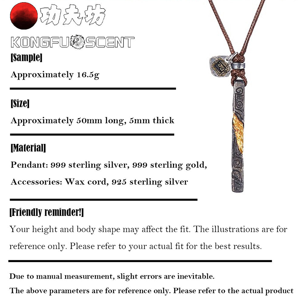 Eternal Fire: Eternal Fire Mark Jewelry - Timeborn Guardian Pendant