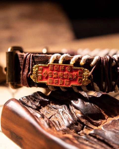 Shan Gui Coin Braided Bracelet - Wealth & Protection Talisman Copper Feng Shui